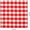 60pcs Buffalo Plaid Fabric, Christmas Cotton Fabric, 6 Styles Xmas Quilting Fabric Squares for Sewing Patchwork DIY Homemade Crafts (5.9 inches)